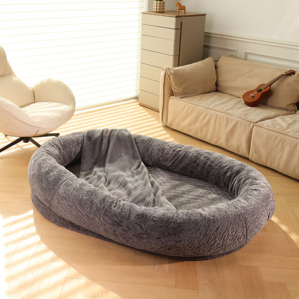 RYPetmia Dog Bed for Pets, Large Bean Bag Bed with Removable Washable